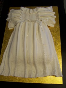 Christening Dress Cake # 2