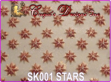 TEXTURED ROLLING PIN STICK - STAR