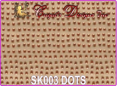 TEXTURED ROLLING PIN STICK - DOTS