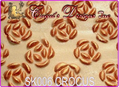 TEXTURED ROLLING PIN STICK - CROCUS