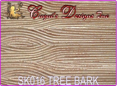 TEXTURED ROLLING PIN STICK  - TREE BARK