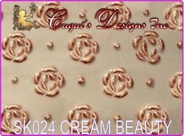 TEXTURED ROLLING PIN STICK - CREAM BEAUTY