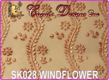 TEXTURED ROLLING PIN STICK - WIND FLOWER