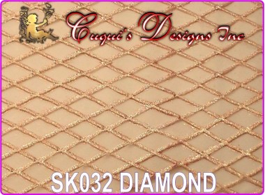 TEXTURED ROLLING PIN STICK -DIAMOND