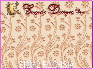 TEXTURED ROLLING PIN STICK - FUCHSIA