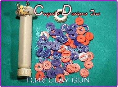 PLASTIC CLAY GUM WITH 62 DISC MULTIPLE USE TOOL