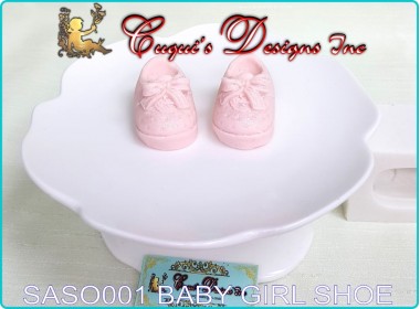 BABY GIRL SHOE Silicone Mold