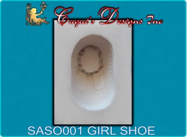 BABY GIRL SHOE Silicone Mold