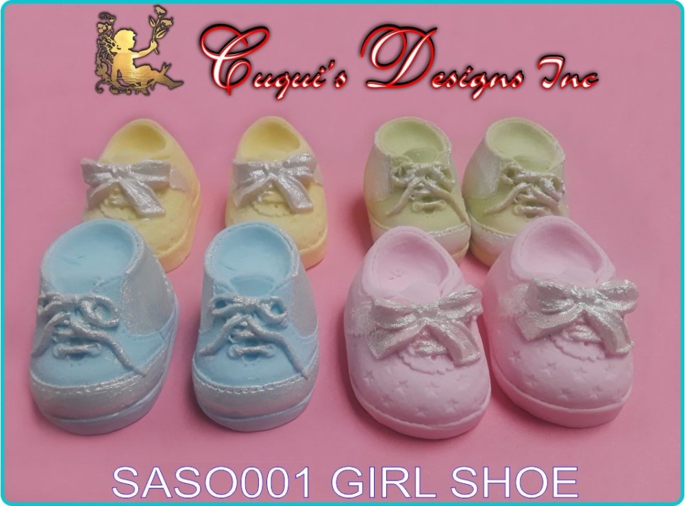 Fondant baby shoe outlet mold