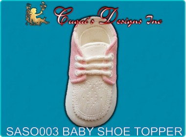 BABY SHOE TOPPER SILICONE MOLD