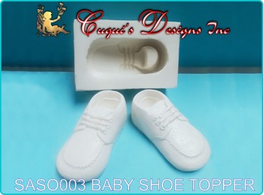 BABY SHOE TOPPER SILICONE MOLD