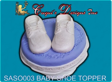 BABY SHOE TOPPER SILICONE MOLD