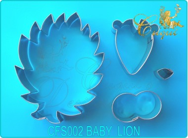 BABY LION GUM PASTE CUTTER