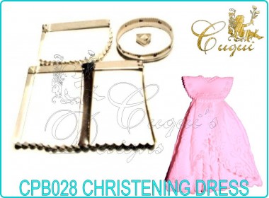 Christening Dress Gown Cutter No 1
