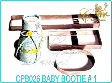 Baby Bootie Cutter No. 1