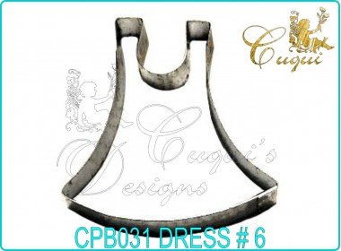 BABY DRESS No. 6 Gum Paste Cutter