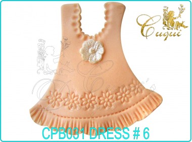 BABY DRESS No. 6 Gum Paste Cutter