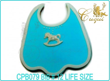 Baby Bib Cutter No. 12 Life Size