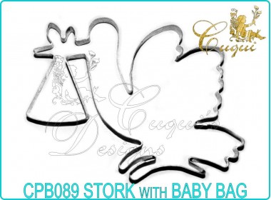 STORK WITH BABY BAG No 2