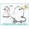 STORK WITH BABY BAG No 2