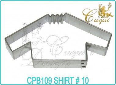 BABY SHIRT GUM PASTE CUTTER No. 8