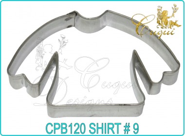 BABY SHIRT No. 9 Gum Paste Cutter