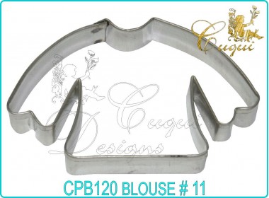 BABY SHIRT No. 9 Gum Paste Cutter