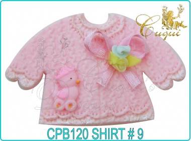 BABY SHIRT No. 9 Gum Paste Cutter