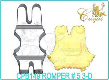 BABY ROMPER No. 5 - 3D