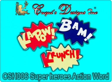 SUPER HEROES ACTION WORD