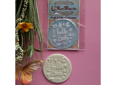 Hello Baby Embosser Stamp