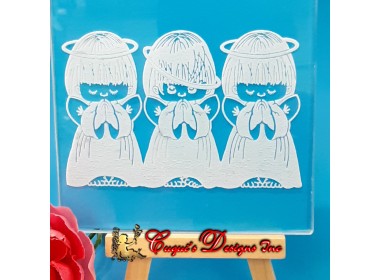 ANGEL TILE Embosser Stamp