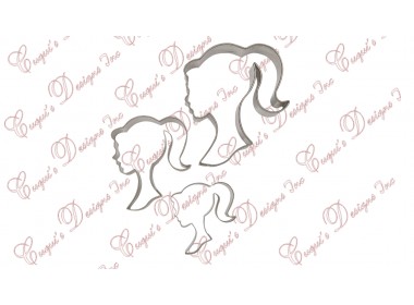 BARBIE SILHOUETTE SET CUTTER