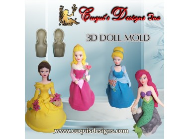 DOLL MOLD 3D