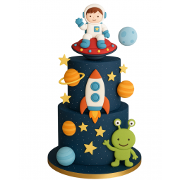 Space Cookie and Fondant Cutter