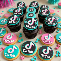 TIK TOK LOGO FONDANT CUTTER MINI