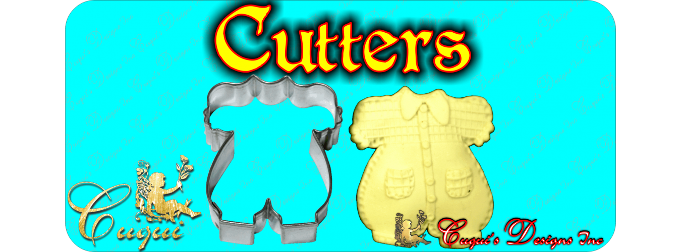 Metal Cutters for Cake ,Fondant, Clay Decorating | Cuqui Designs