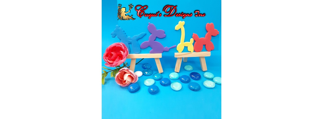 Balloon Animals Cutters | Cake Cookie Tools twisted balloon animal